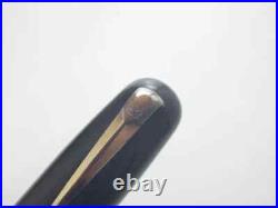 Swan Fountain Pen Black 260 Lever Filler 14K Oblique Broad(OB) Nib 1940s Rare Swan Fountain Pen Black 260 Lever Filler 14K Oblique Broad(OB) Nib 1940s Rare