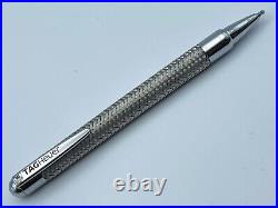 TAG HEUER Twisted Ballpoint Pen Boxed Promotional Item novelty Silver Rare New