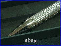 TAG Heuer Novelty Silver stainless Bellows design Ballpoint Pen withBox Super Rare