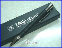 TAG Heuer Watch Genuine Novelty Carbon winding Ballpoint Pen withBox Very Rare F/S
