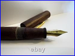 TWSBI Micarta Fountain Pen Gold Nib F Extremely Rare