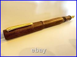 TWSBI Micarta Fountain Pen Gold Nib F Extremely Rare