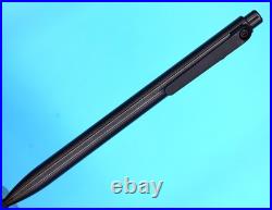 Tactile Turn Slim Side Click Pen Zirconium Rare Luxury Collectible, Short Length Tactile Turn Slim Side Click Pen Zirconium Rare Luxury Collectible, Short Length