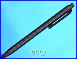 Tactile Turn Slim Side Click Pen Zirconium Rare Luxury Collectible, Short Length Tactile Turn Slim Side Click Pen Zirconium Rare Luxury Collectible, Short Length
