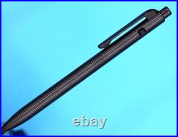 Tactile Turn Slim Side Click Pen Zirconium Rare Luxury Collectible, Short Length Tactile Turn Slim Side Click Pen Zirconium Rare Luxury Collectible, Short Length