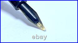 The Bard Eyedropper Pen Bchr Semi Flexible 14k Medium Nib Made In Usa! Rare