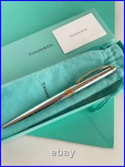 Tiffany & Co. Hello Kitty Ballpoint Pen Rare Not For Sale Silver Gold New Japan