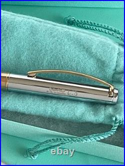 Tiffany & Co. Hello Kitty Ballpoint Pen Rare Not For Sale Silver Gold New Japan
