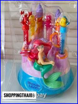 Tokyo DisneySea Japan Ariel The Little Mermaid Lagoon Pen Set with Stand Rare