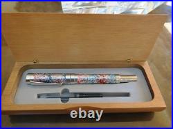 Trio USA Phantas II fountain pen, Med. Nib, hand crafted, Rare