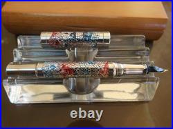 Trio USA Phantas II fountain pen, Med. Nib, hand crafted, Rare