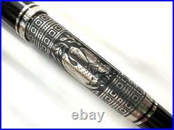 ULTRA RARE? EBEL & Pelikan M910 925 Silver TOLEDO PF 18C Fountain Pen