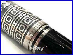 ULTRA RARE? EBEL & Pelikan M910 925 Silver TOLEDO PF 18C Fountain Pen