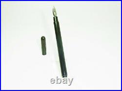 ULTRA RARE Hard Rubber German KLIO Eyedropper Fountain Pen Flexy EF Nib