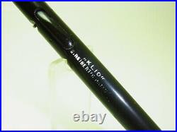 ULTRA RARE Hard Rubber German KLIO Eyedropper Fountain Pen Flexy EF Nib