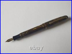 ULTRA RARE Montblanc 42 Spain 14K Gold Nib M Fountain Pen