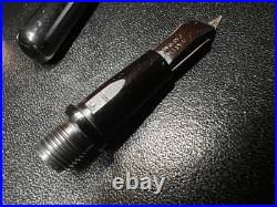 Ultra Rare 1884 Waterman #4 BCHR Ftn Pen ED #4 14KT Solid Gold Nib