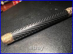 Ultra Rare 1884 Waterman #4 BCHR Ftn Pen ED #4 14KT Solid Gold Nib