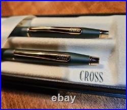 Ultra-Rare Cross Matte Green Pen/Pencil Set