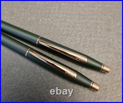 Ultra-Rare Cross Matte Green Pen/Pencil Set