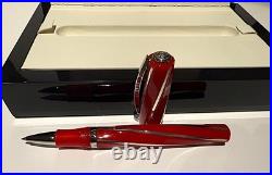 Ultra Rare Visconti Divina Large Red USA Special Edition Rollerball Pen #25/40