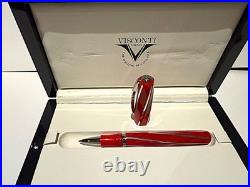 Ultra Rare Visconti Divina Large Red USA Special Edition Rollerball Pen #25/40