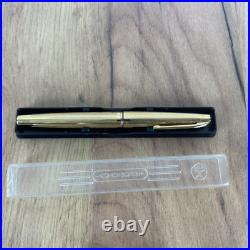 Union Gold Plated Fountain Pen 14k EF Gold (583) Nib Very Rare Vintage USSR box