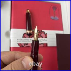 Unused Montblanc The Little Prince Fountain Pen Ruby Nib Without Ink Very Rare