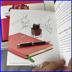 Unused Montblanc The Little Prince Fountain Pen Ruby Nib Without Ink Very Rare