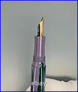 Used EBOYA Fountain Pen HOUGA Size Medium 14K Nib Medium Ebonite Boxed Rare Used EBOYA Fountain Pen HOUGA Size Medium 14K Nib Medium Ebonite Boxed Rare