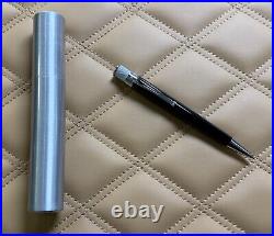 VERTU Rollerball Pen an extremely Rare Collectible Black with Chrome trim