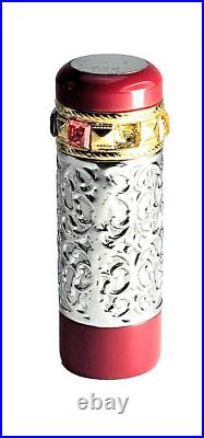 VERY RARE Ancora Bisanzio Red LE 1/88 FP 18K Fine Nib NOS 1 Stone Missing