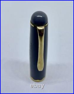VERY RARE GREY Montblanc Monte Rosa 042 Fountain Pen- PISTON- 14k F Nib- 342 344