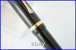 VERY RARE VINTAGE GERMANY OVER SIZE FOUNTAIN PEN ORIGINAL N6 14K GOLD NIB 1930s