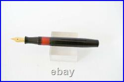 VERY RARE VINTAGE GERMANY OVER SIZE FOUNTAIN PEN ORIGINAL N6 14K GOLD NIB 1930s