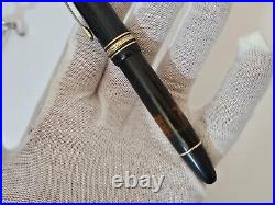 VINTAGE FOUNTAIN PEN MONTBLANC 146 MASTERPIECE 14k GOLD NIB 585 VERY RARE! BK179 VINTAGE FOUNTAIN PEN MONTBLANC 146 MASTERPIECE 14k GOLD NIB 585 VERY RARE! BK179