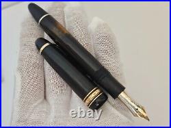 VINTAGE FOUNTAIN PEN MONTBLANC 146 MASTERPIECE 14k GOLD NIB 585 VERY RARE! BK179 VINTAGE FOUNTAIN PEN MONTBLANC 146 MASTERPIECE 14k GOLD NIB 585 VERY RARE! BK179