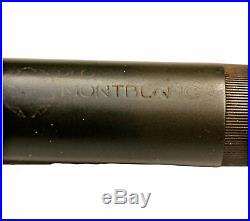 VINTAGE MONTBLANC SIMPLO N 25 Safety Fountain Pen 1920 18 K Gold Nib Snake Clip