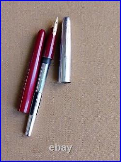 Very RARE China Fountain Pen 14k gold nib, personalized, VTG Chinese Scarce