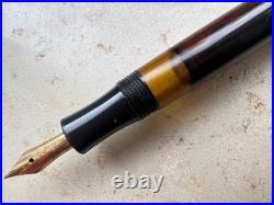 Very RARE MONTBLANC 332 Celluloid 1940's Fountain pen 14 C Nib Original box