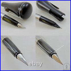 Very Rare 1980s Parker Pen1 Slinger Fountain Pen Yellow & Black M Nib