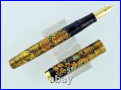 Very Rare 2005 Dunhill Namiki Maki-e Sakura Rose Fountain Pen New Boxed