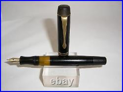 Very Rare Beautiful Montblanc 333 1/2 Fountain Pen Original Gold Nib 1943-48