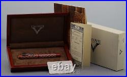 Very Rare Fountain Pen Visconti Lim. Ed. Alhambra Silver 192/888 & Gold 192/288