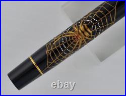 Very Rare Parker Maki-e Spider Limited Edition Fountain Pen Only 60 Made 18k Nib