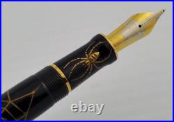 Very Rare Parker Maki-e Spider Limited Edition Fountain Pen Only 60 Made 18k Nib