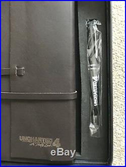Very Rare Uncharted 4 Journal And Pen Set Promo Limited Edition