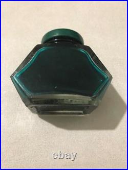 Very Rare Vintage Watermans Tropic Green Bottled Ink-new Old Stock