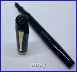 Very Rare WATERMAN CANADA #7 Fountain Pen-YELLOW KEYHOLE Nib-Celluloid -RESTORED
