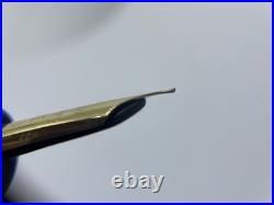 Very Rare WATERMAN CANADA #7 Fountain Pen-YELLOW KEYHOLE Nib-Celluloid -RESTORED